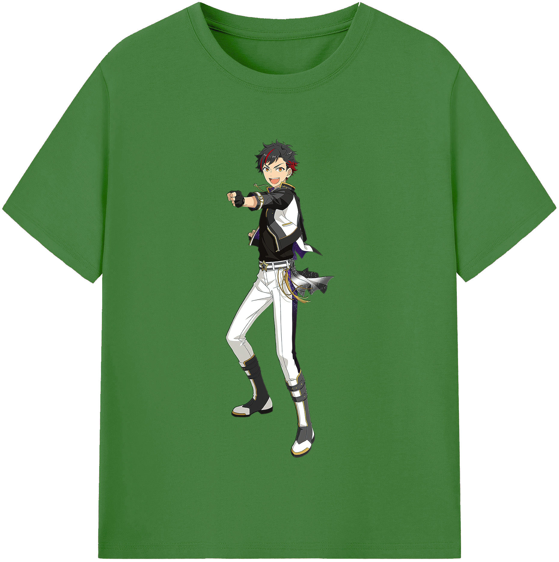 （画像用） あんさんぶるスターズ! Ensemble Stars レディースカジュアルプリントTシャツ（綿100％）